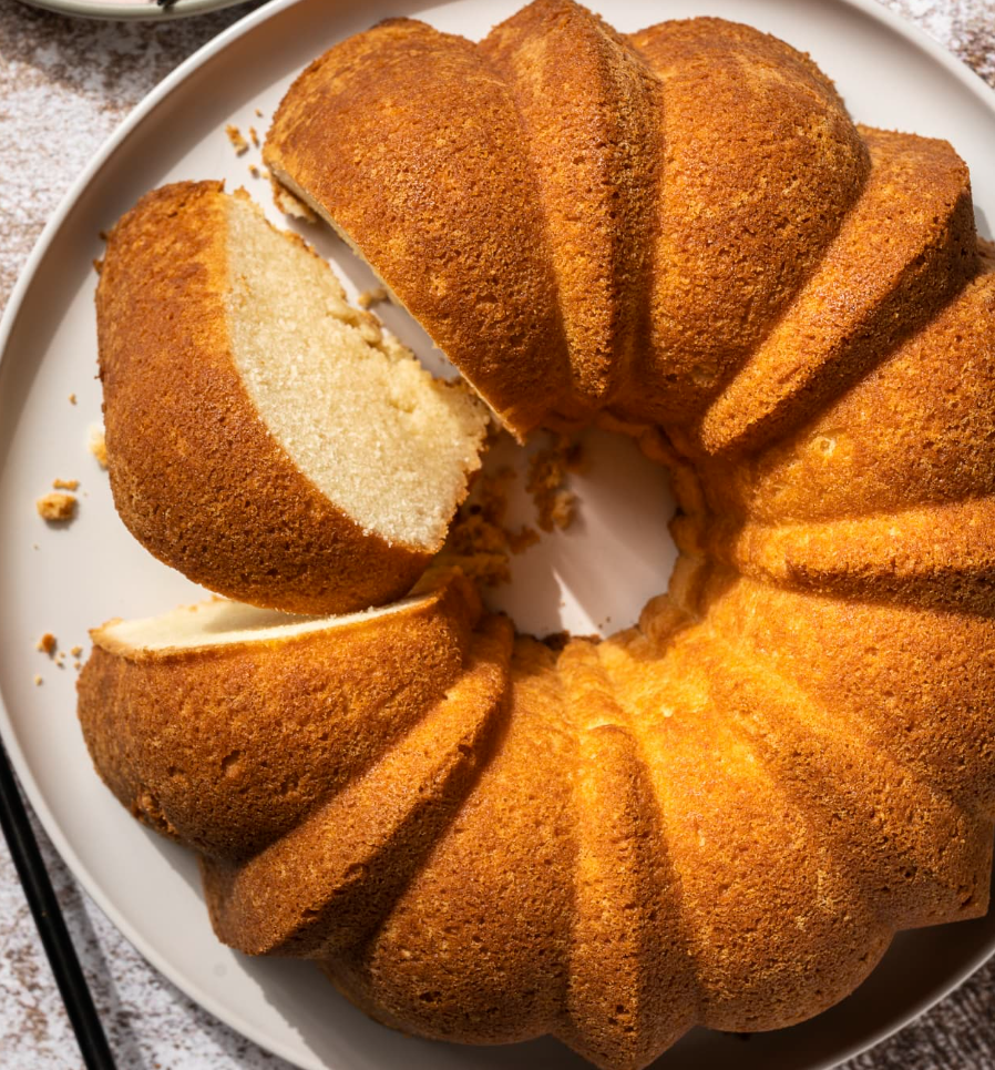 Pound Cake Slices